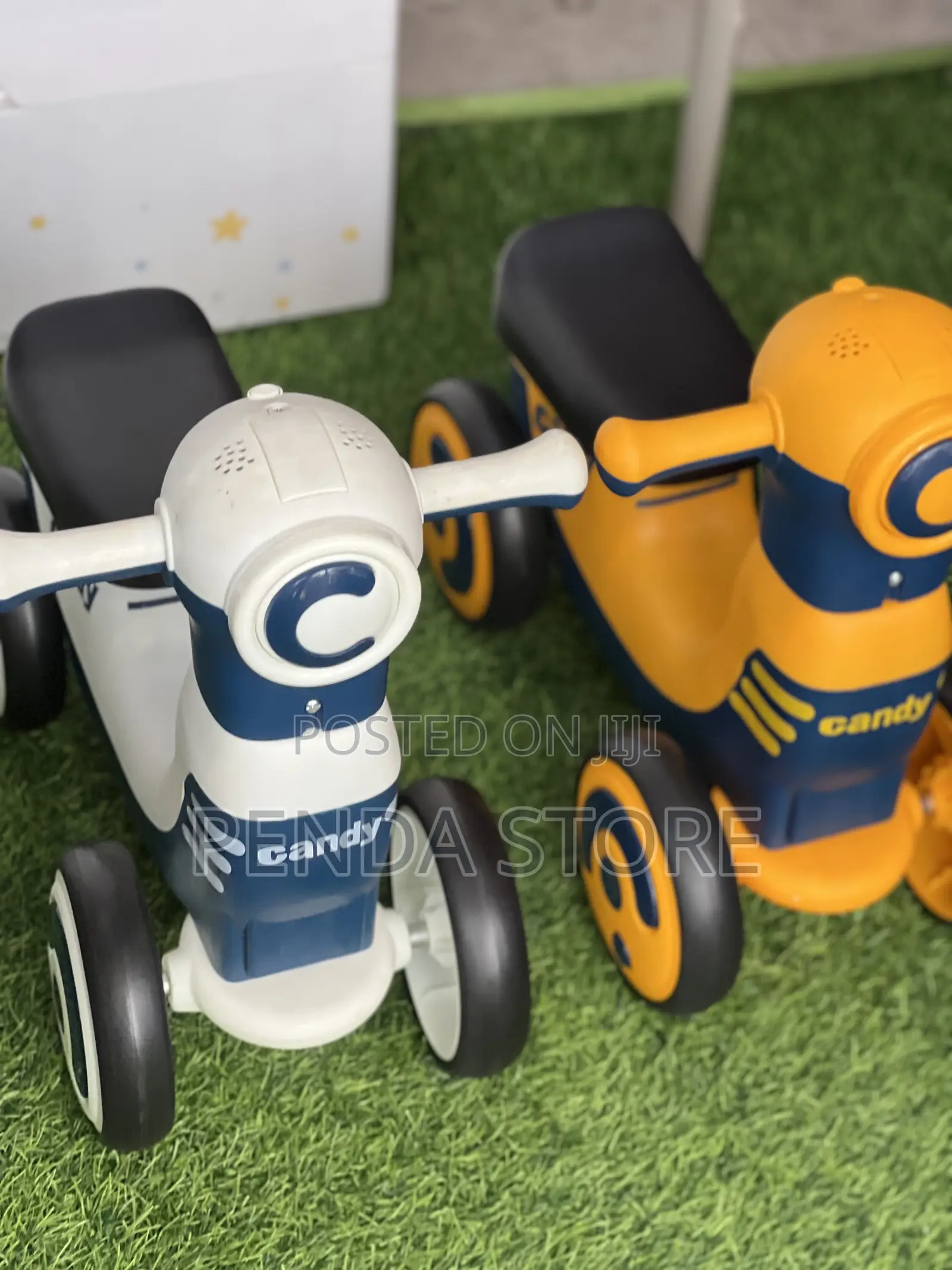 Baby 4-Wheel Balance Bike – Kids Early Stage Riding Trainer
