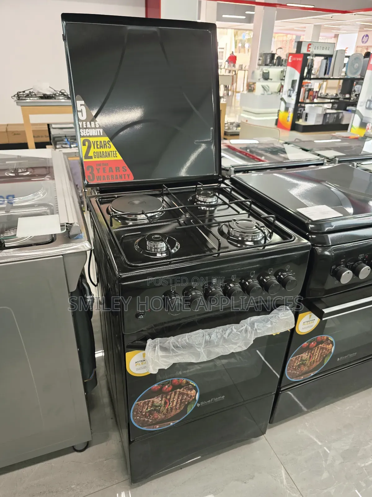 Brand New Blueflame 50cm*50cm (3+1) Electric Cooker Oven at Discount