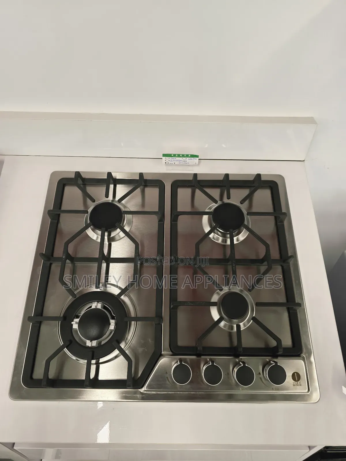 Iqra Stainless Steel 4 Gas Burner Built in Gas Hob