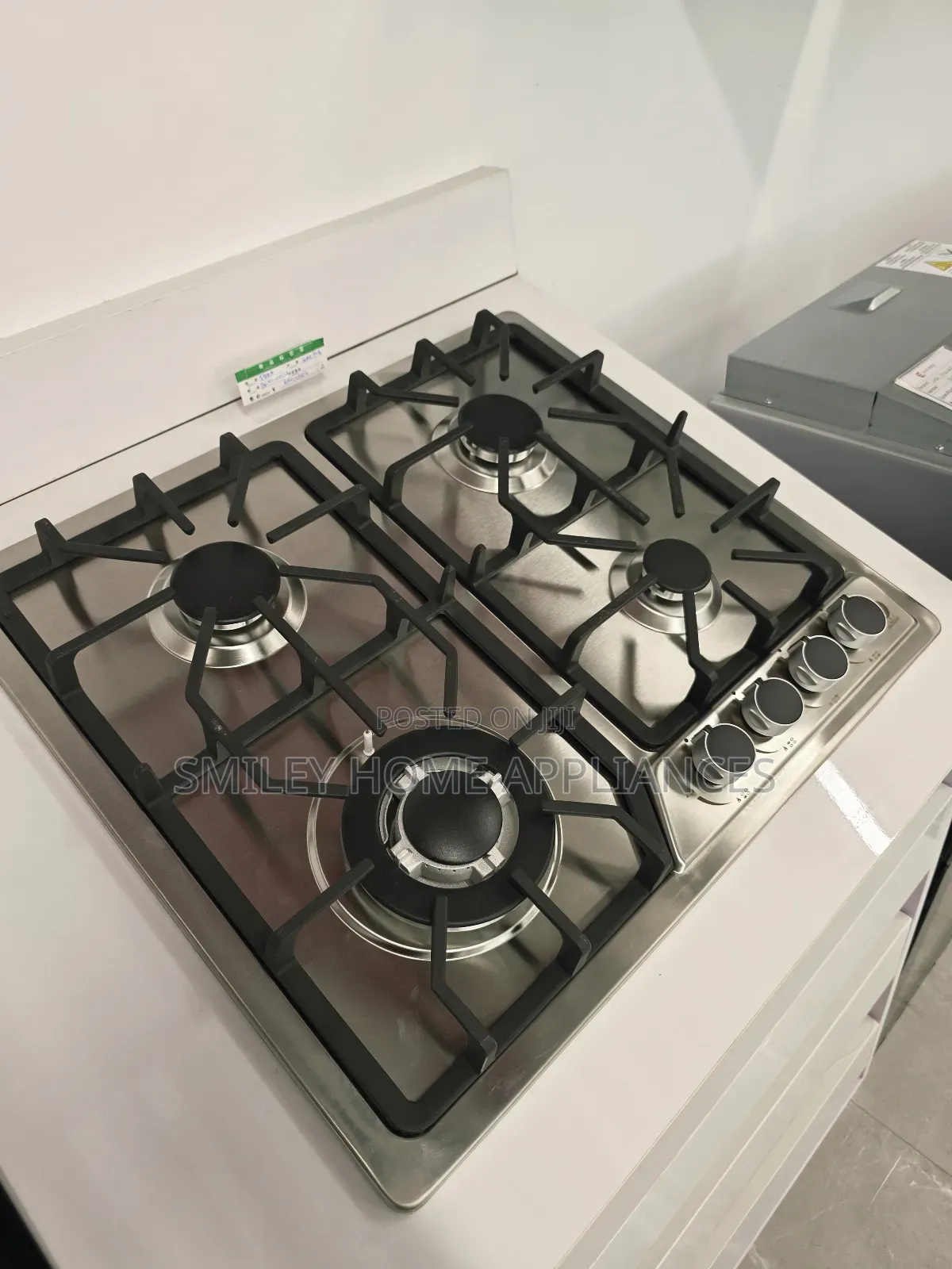 Iqra 4 Gas Burner Self Ignited Built in Stainless Steel Hob 60cm*60cm
