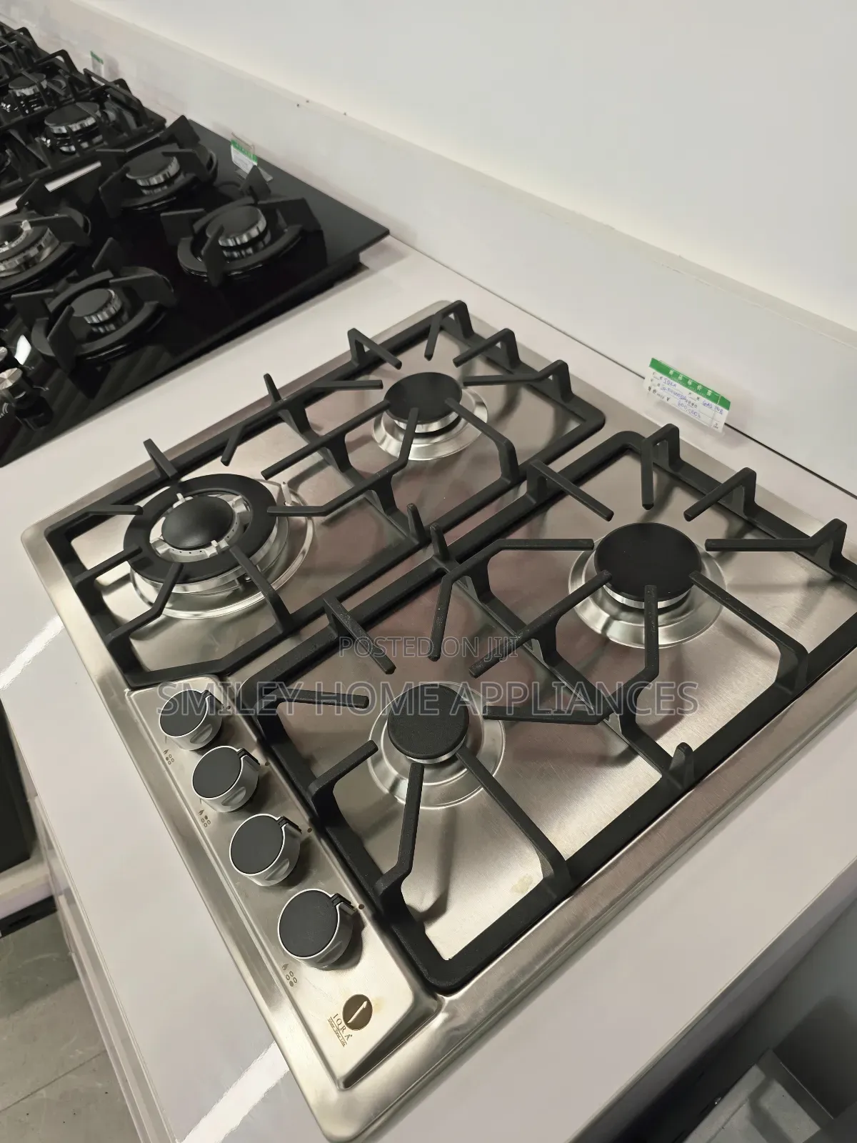 Iqra 4 Gas Burner Self Ignited Built in Stainless Steel Hob 60cm*60cm