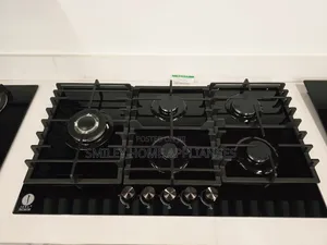 20% Discount on Iqra 90cm*60cm Glass Full Gas Built in Hob Black Color