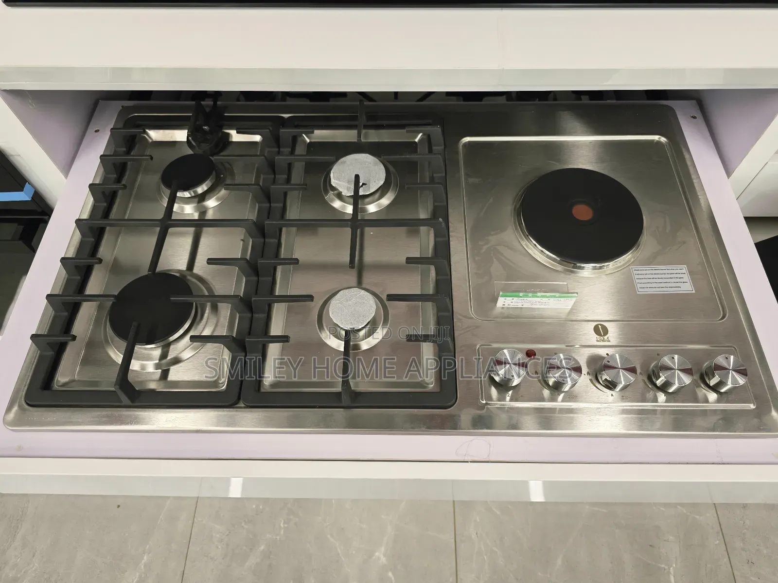 Iqra 90cm*60cm Stainless Steel (4+1) Built in Hob at Discount