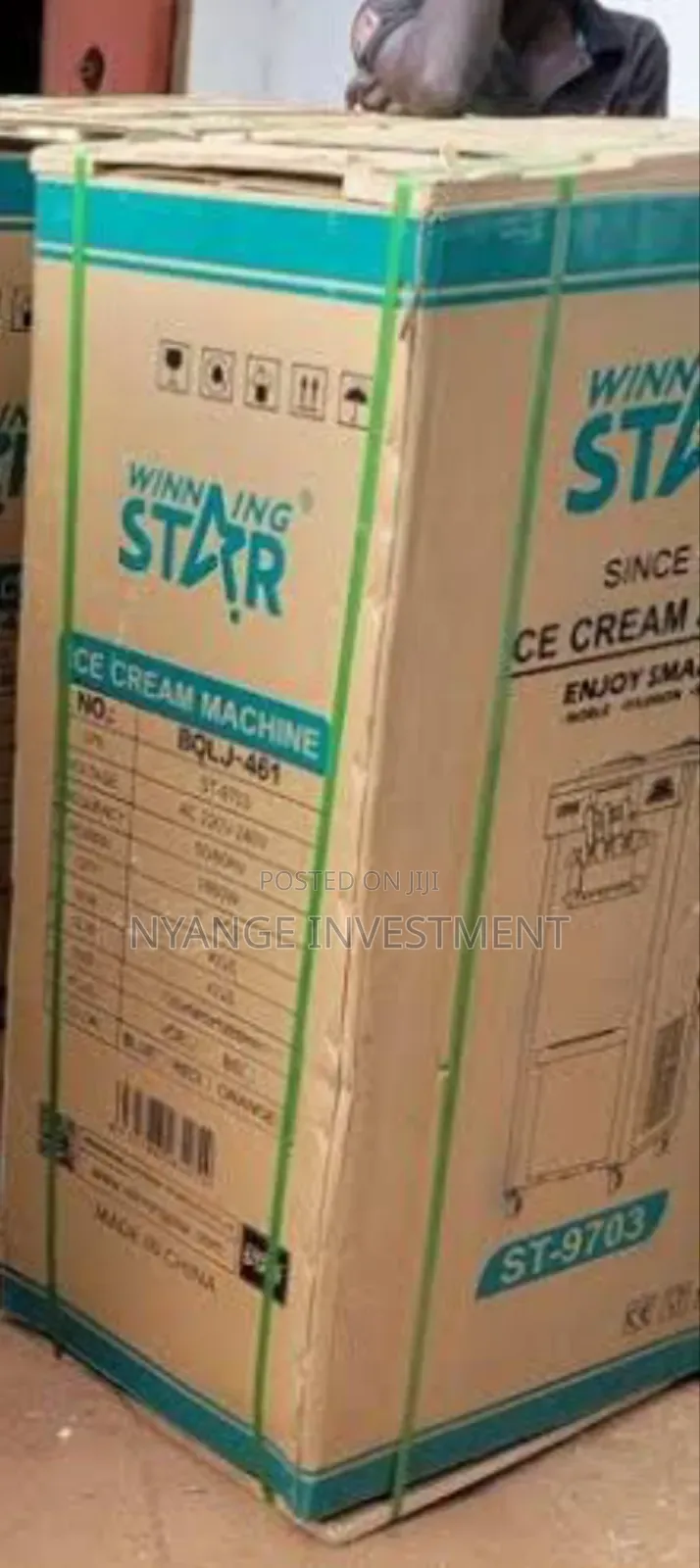 Winning Star Ice Cream Machine Commercial Ice Cream Machine