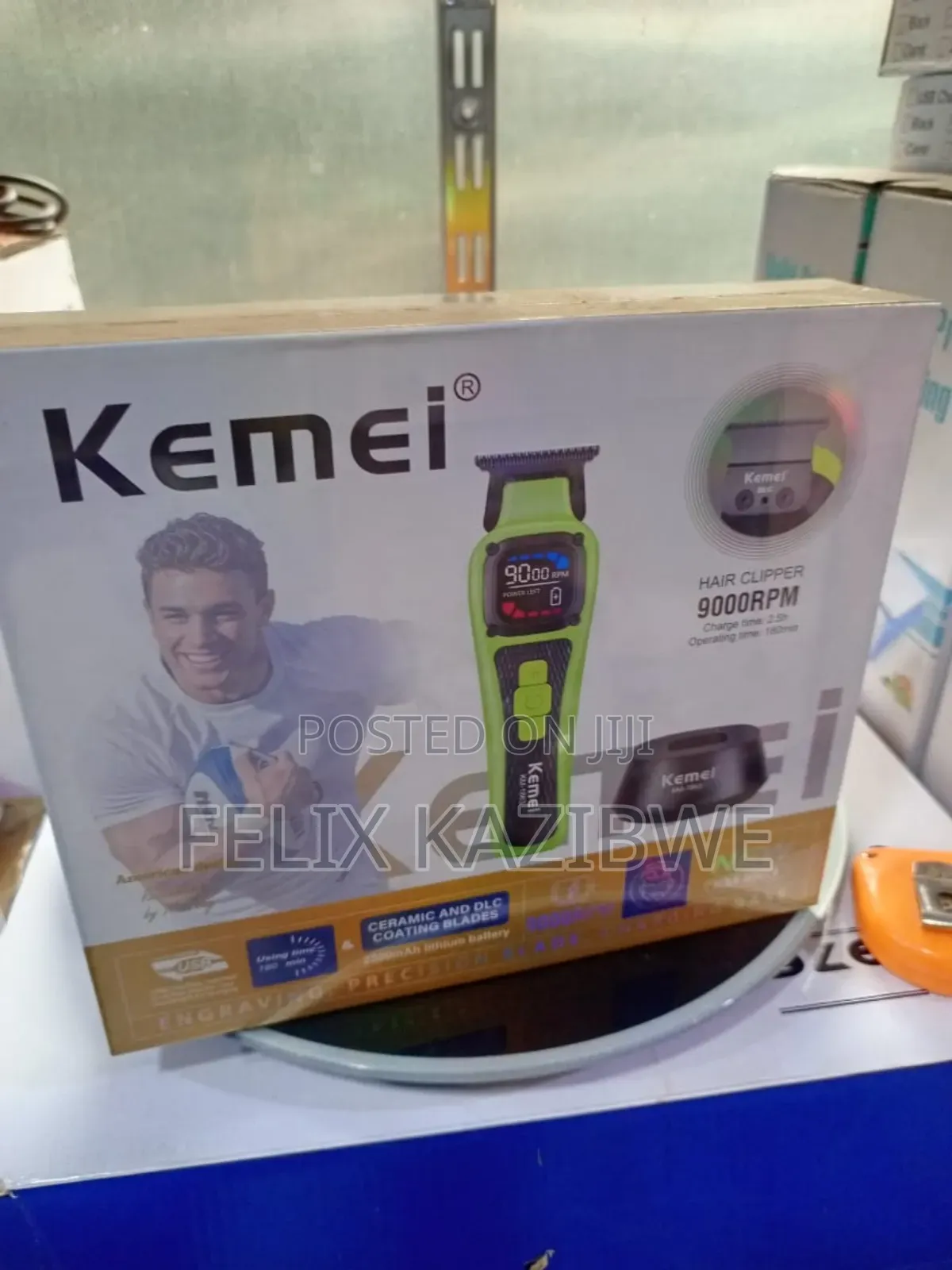 Kemei 9000rpm Hair Clipper.
