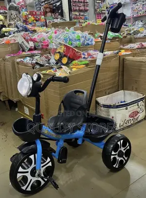 Steering Handle Tricycle Blue