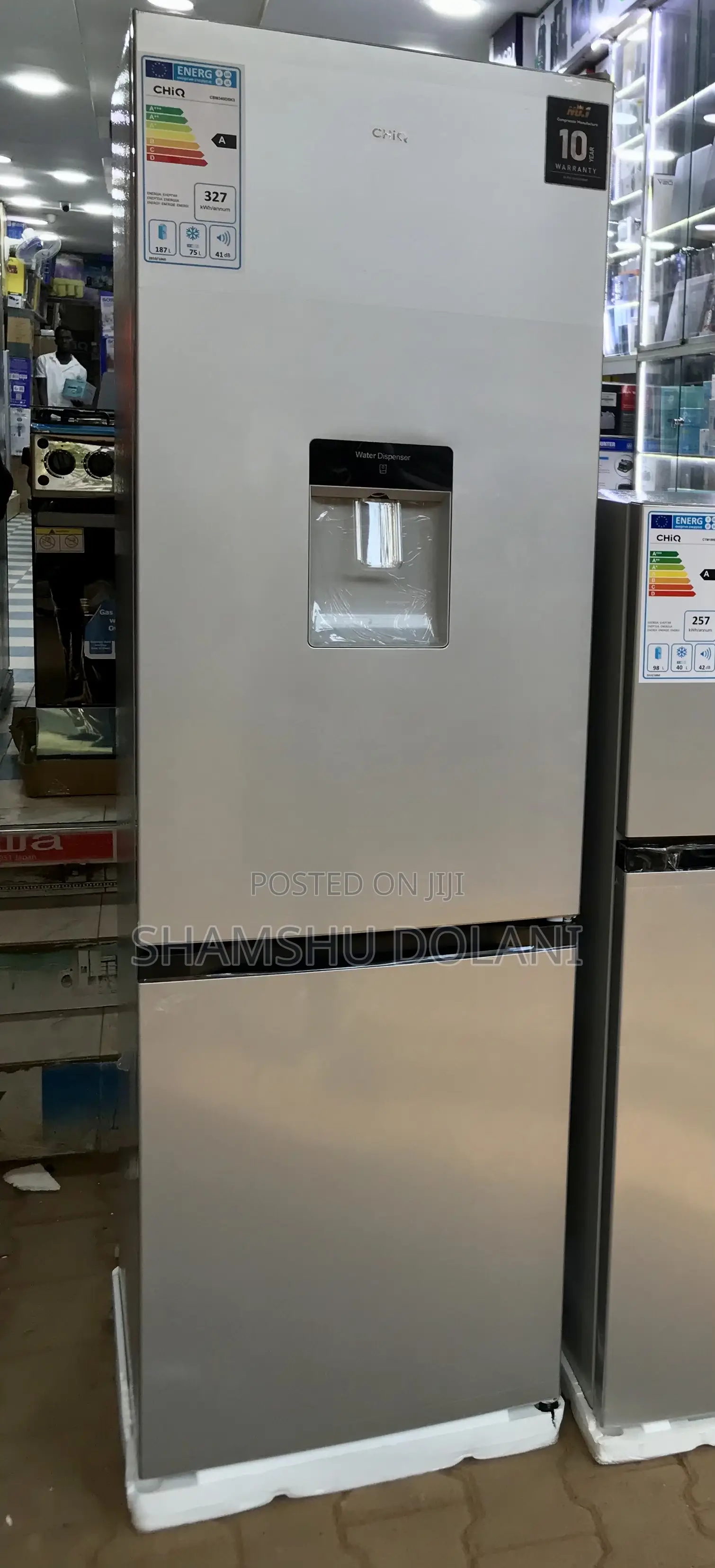 Chiq 340 Bottom Freezer