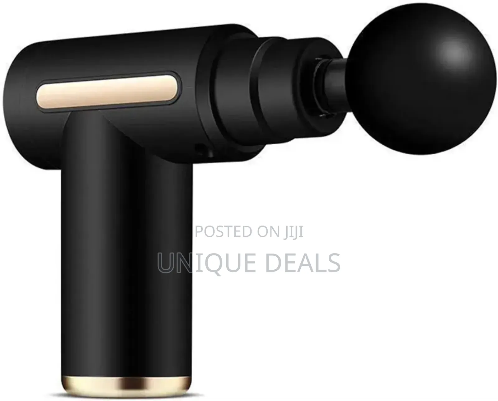 Mini Massage Gun Portable Fascia Gun Muscle Massager 3 Speed 4 Heads