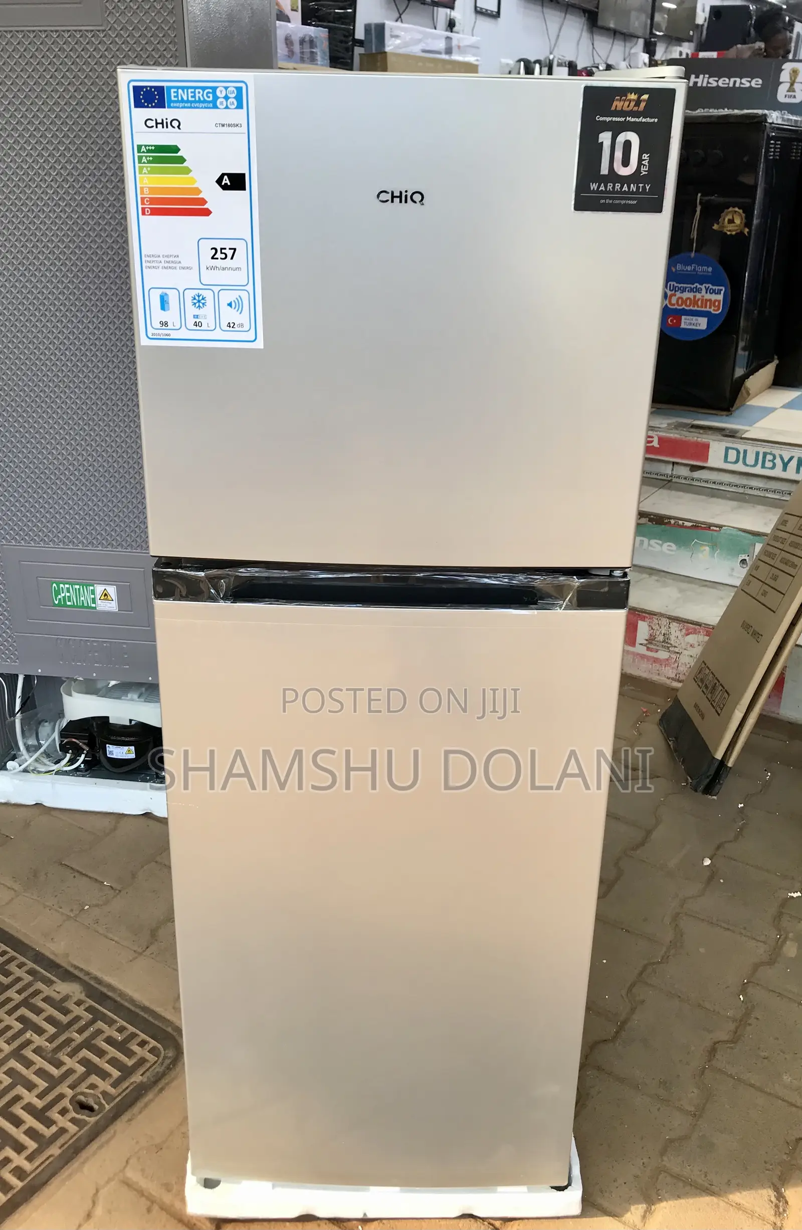 Chiq 180 Fridge