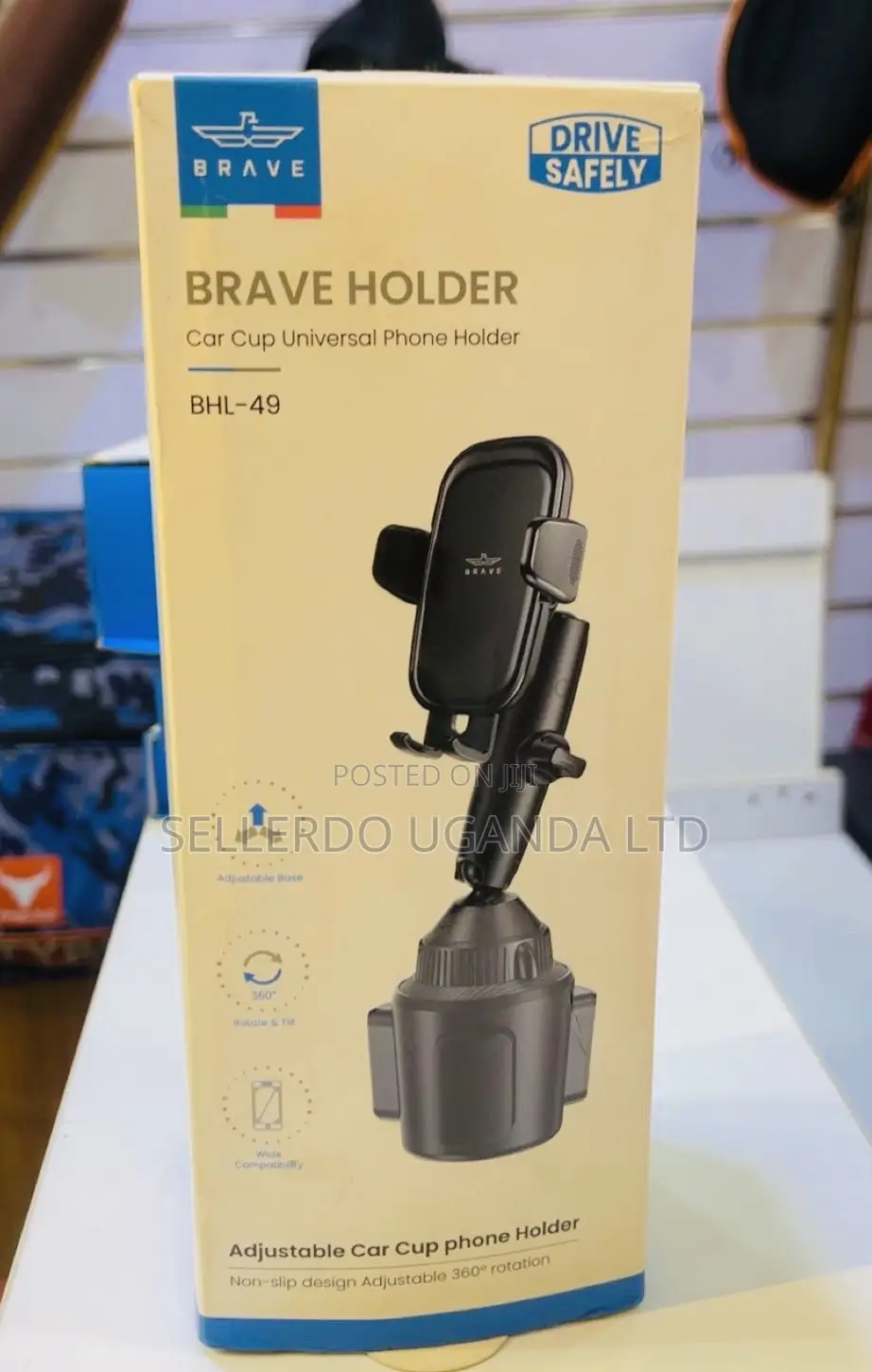 Brave Holder Car , Cup Universal Phone Holder
