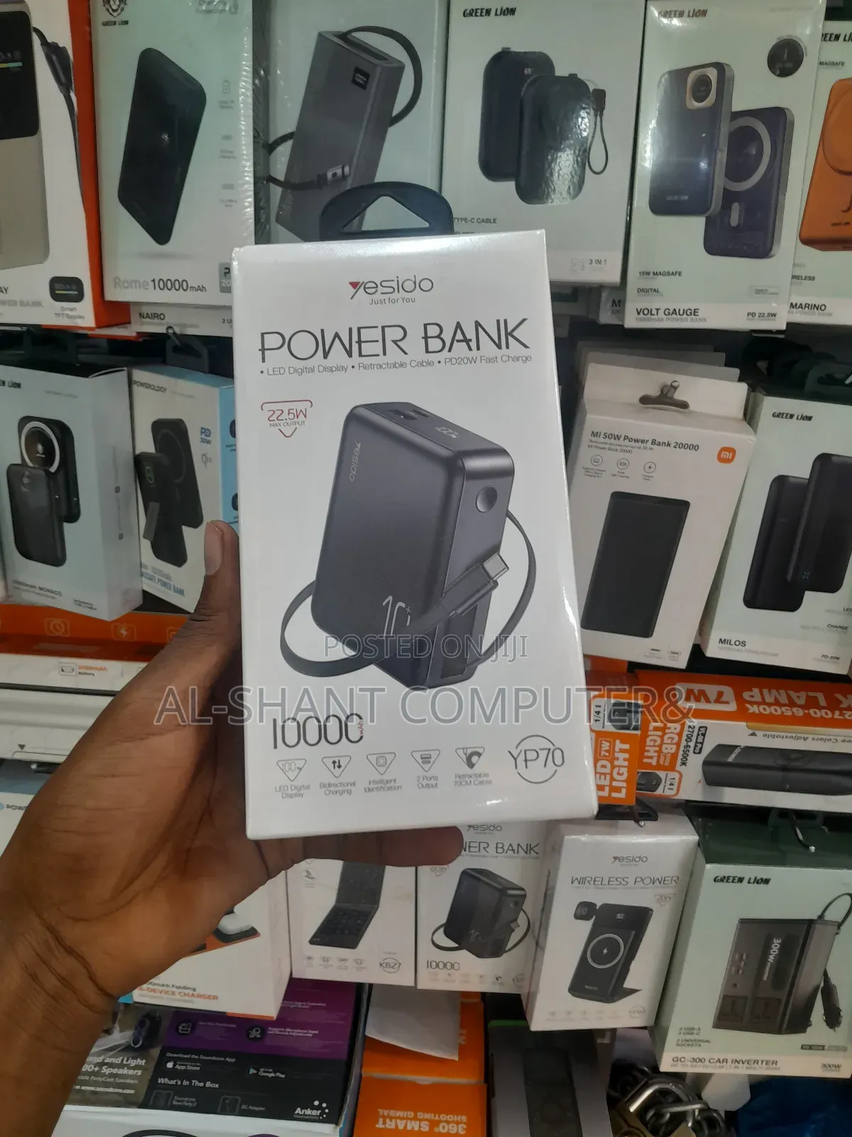 Yesido Yp70 Wireless Powerbank