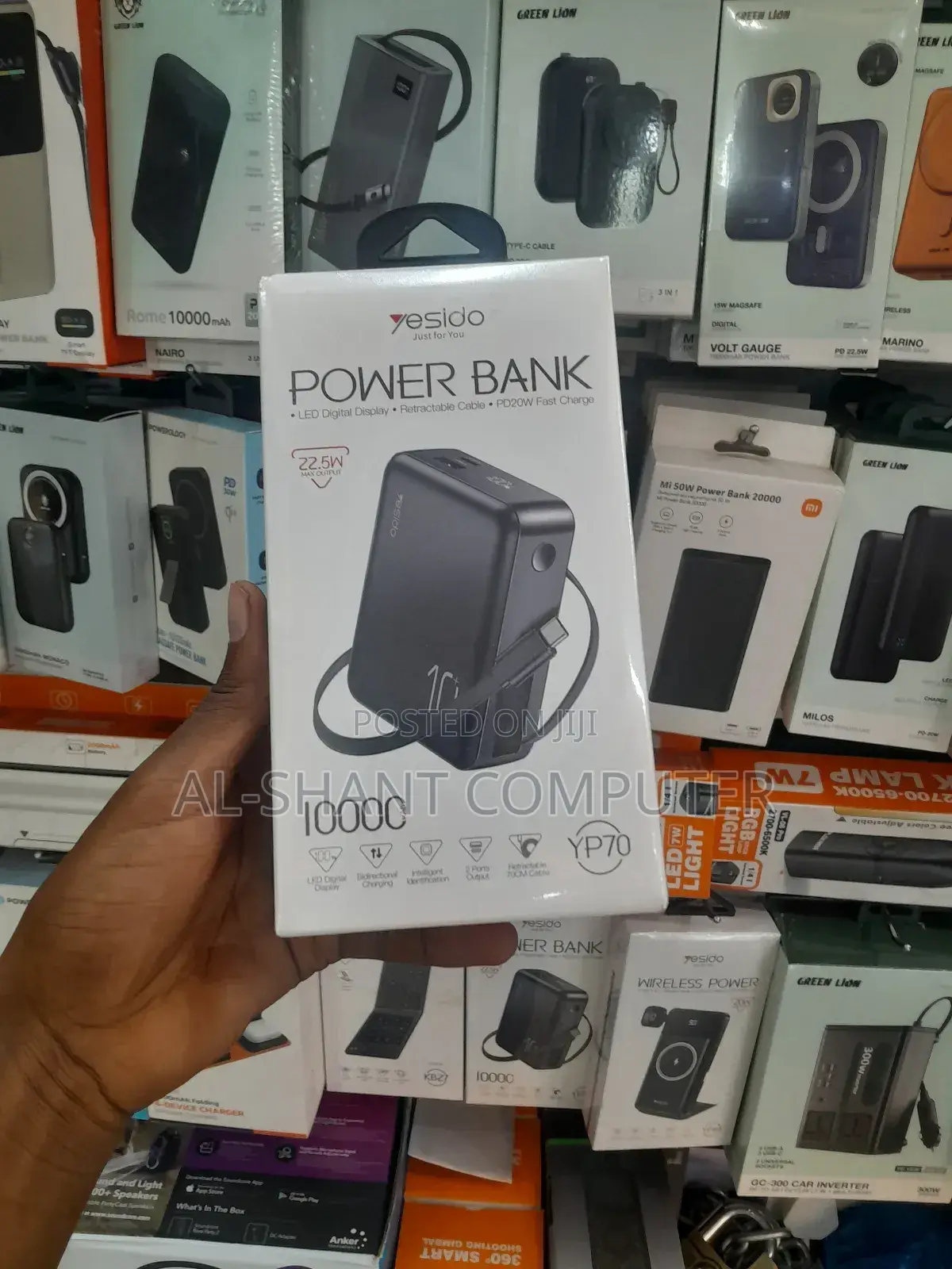 Yesido Yp70 Wireless Powerbank