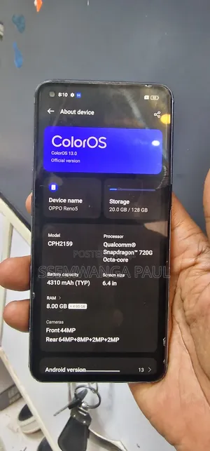 Oppo Reno 5 128 GB Black