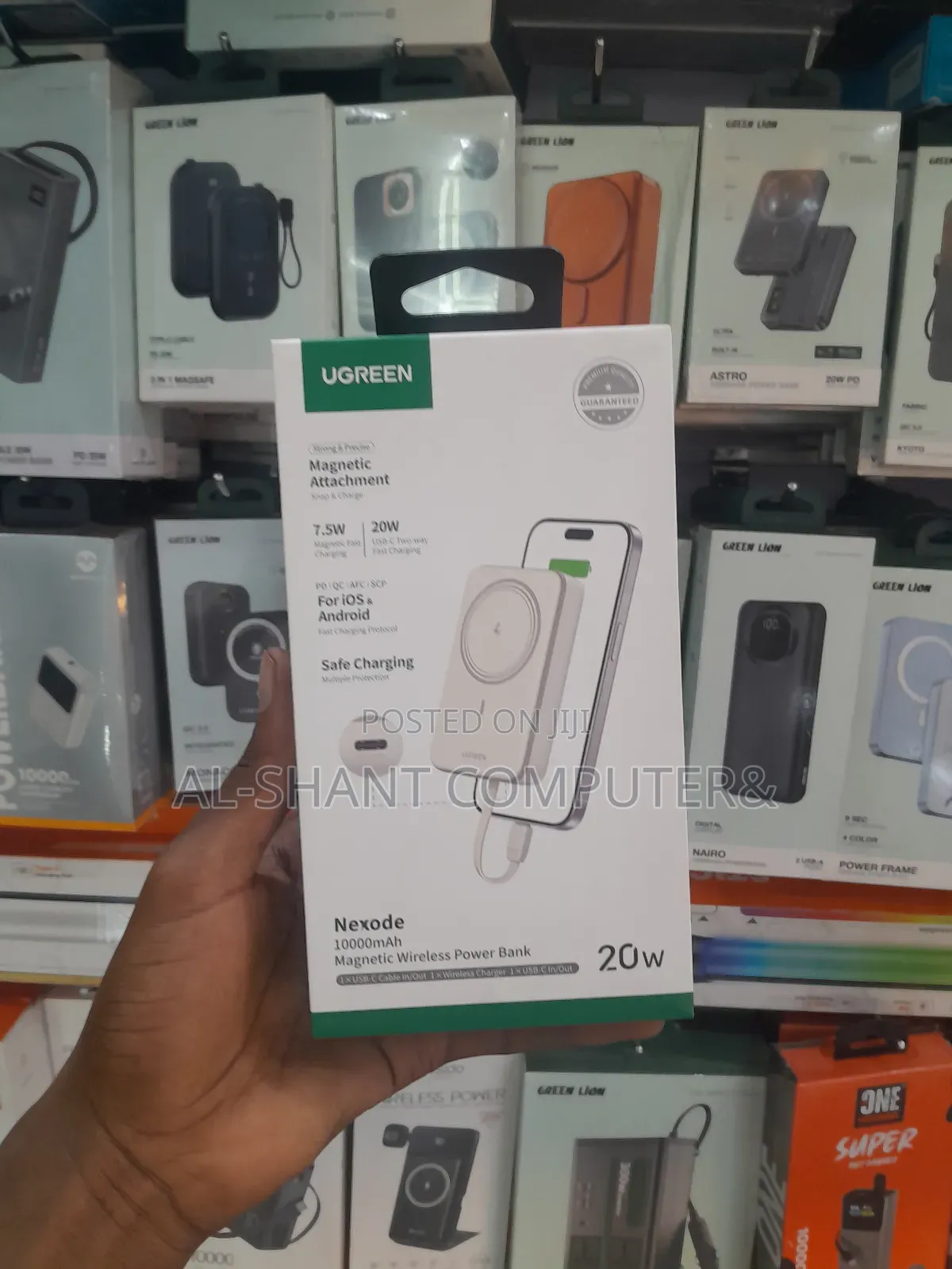 Ugreen Nexode Wireless Power Bank/10000mah Wireless Powerbank