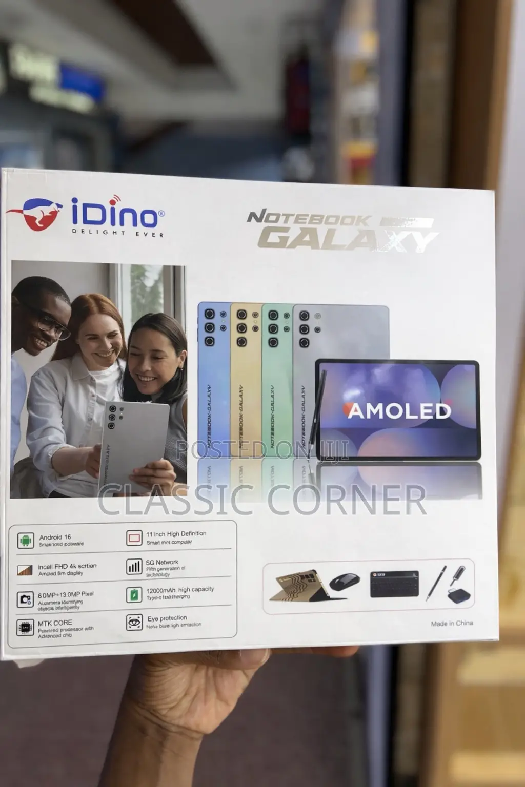 New Idino Notebook Galaxy 512 GB Gray