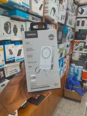 Ugreen Magflow Wireless Powerbank/10000mah Wireless Power Bank