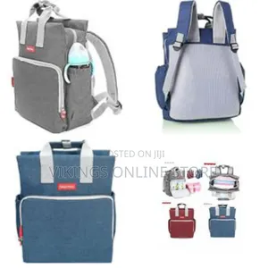 Fisher Price Diaper Bag Interior Divided for Baby Supplies Backpack