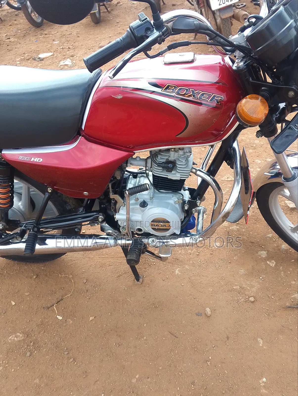 Bajaj Boxer 100 2024 Red
