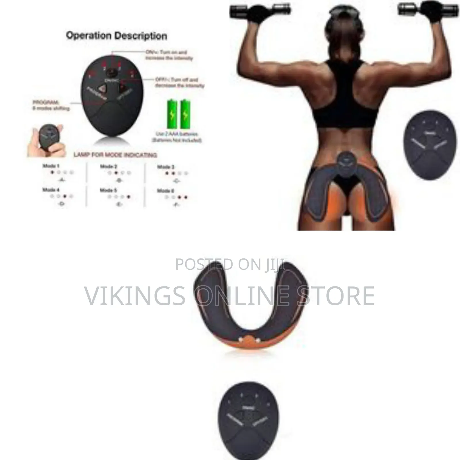Ems Intelligent Shaper Women Buttocks Hips Trainer Muscle Stimulator