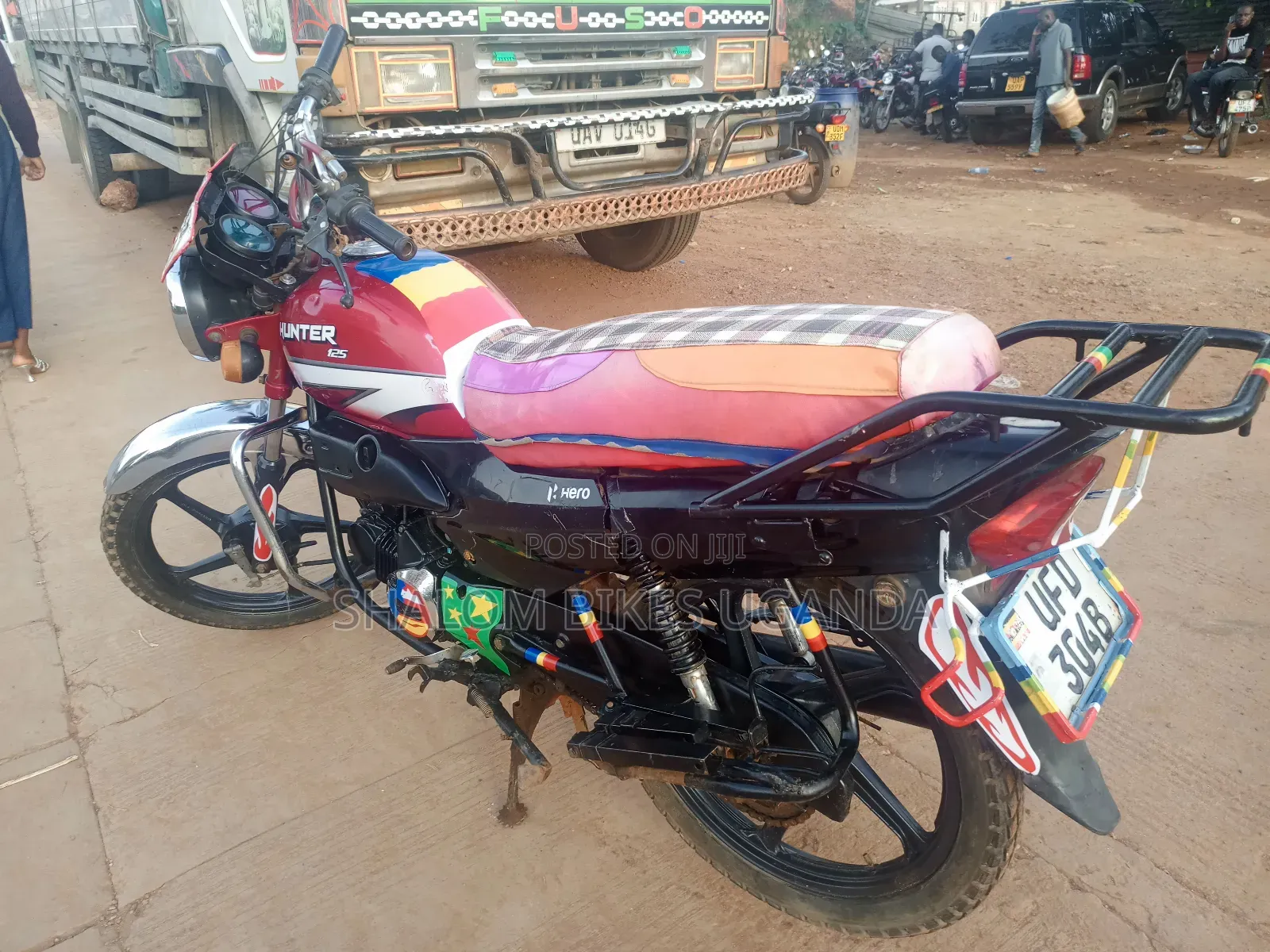 Hero Hunter 125 2024 Red