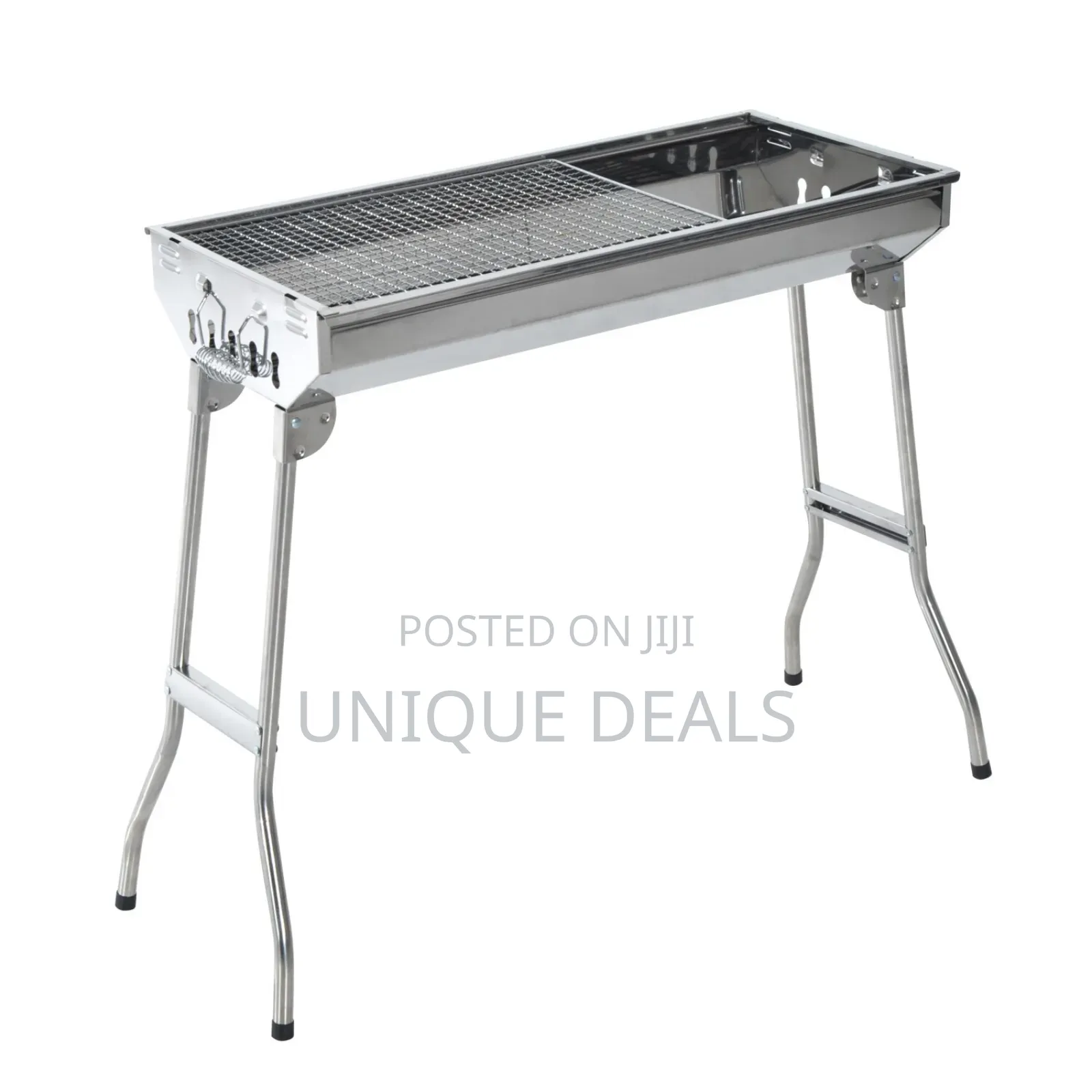Charcoal Grill, Barbecue Grill Stainless Steel BBQ Smoker