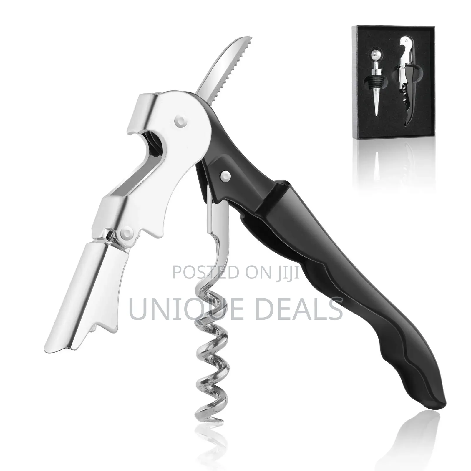 Corkscrew,3 in 1 Wine Opener, Bottle Opener and Foil Cutter