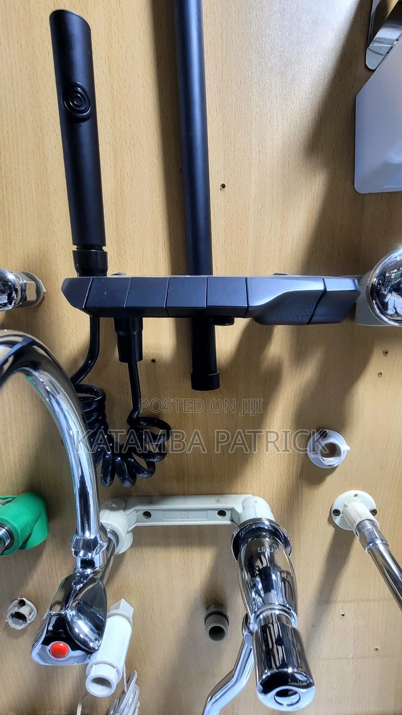 Button Shower Mixer Tap