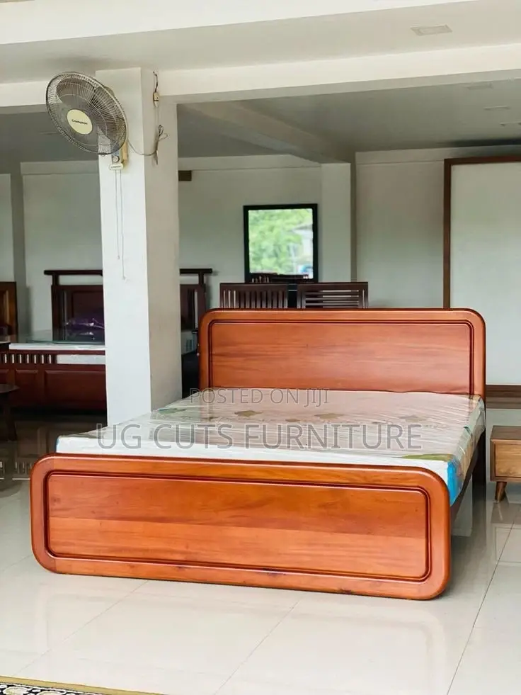 King Size Mahogany Bed
