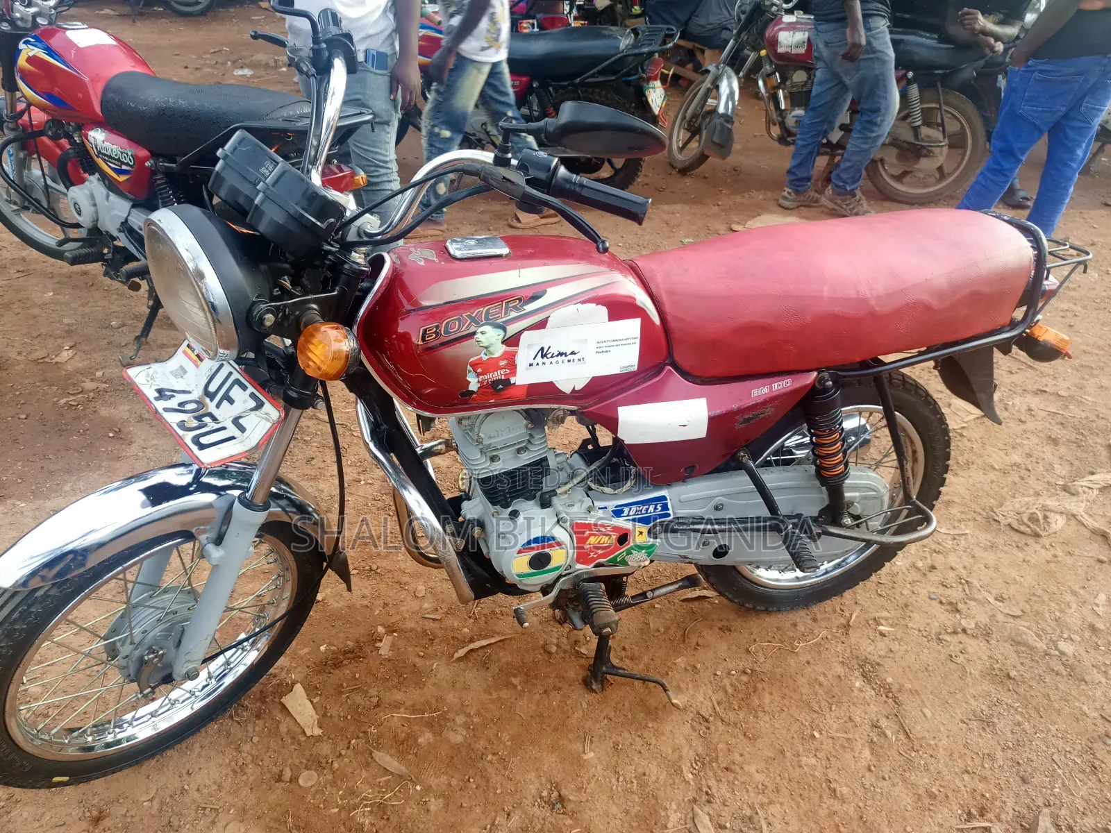 Bajaj Boxer 100 2023 Red