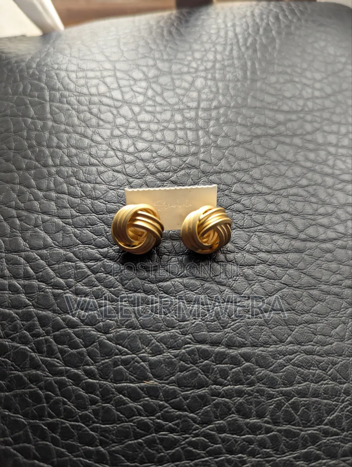 Ladies Gold Plated Earrings
