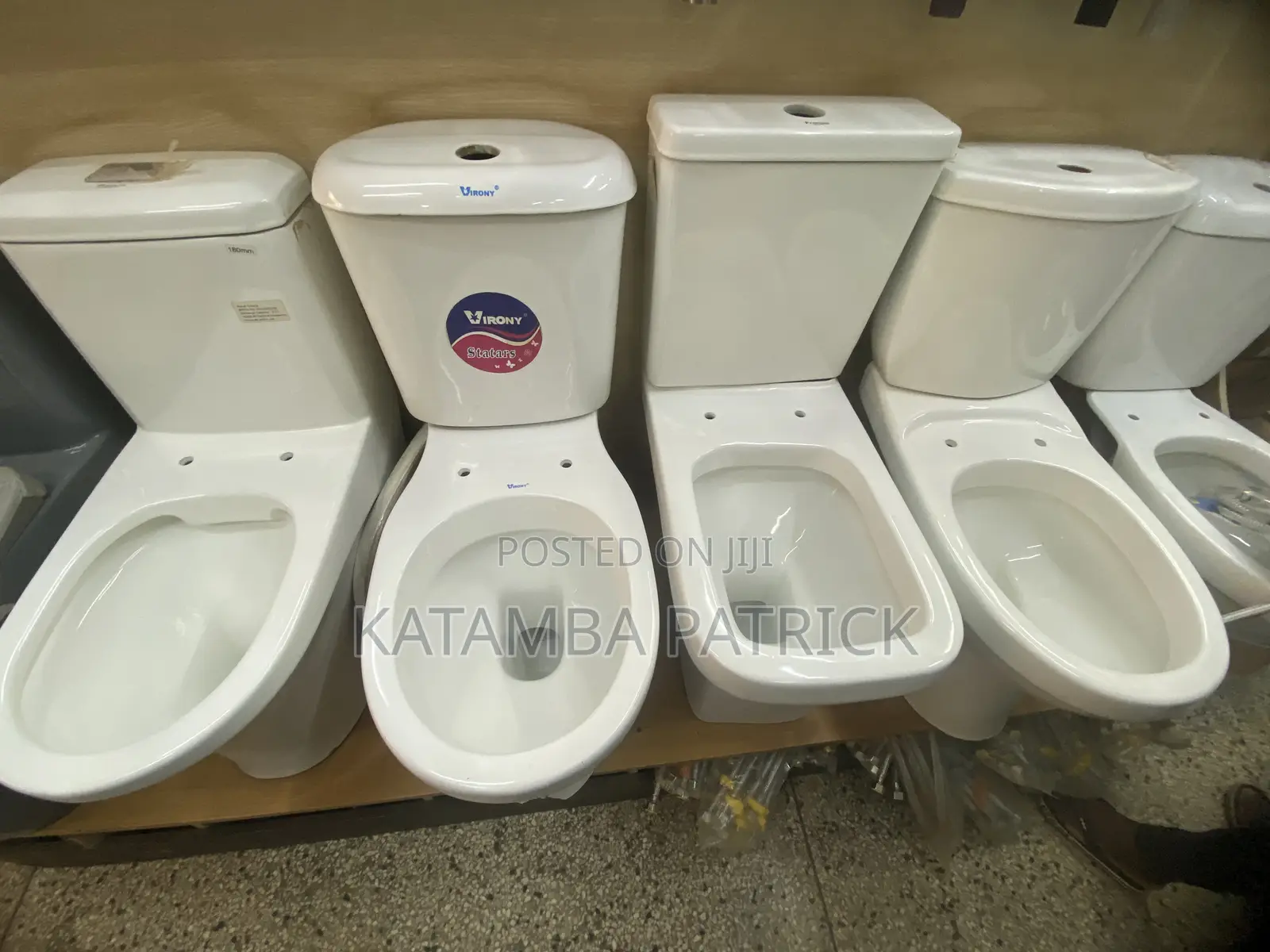 Pressing Toilet Seats