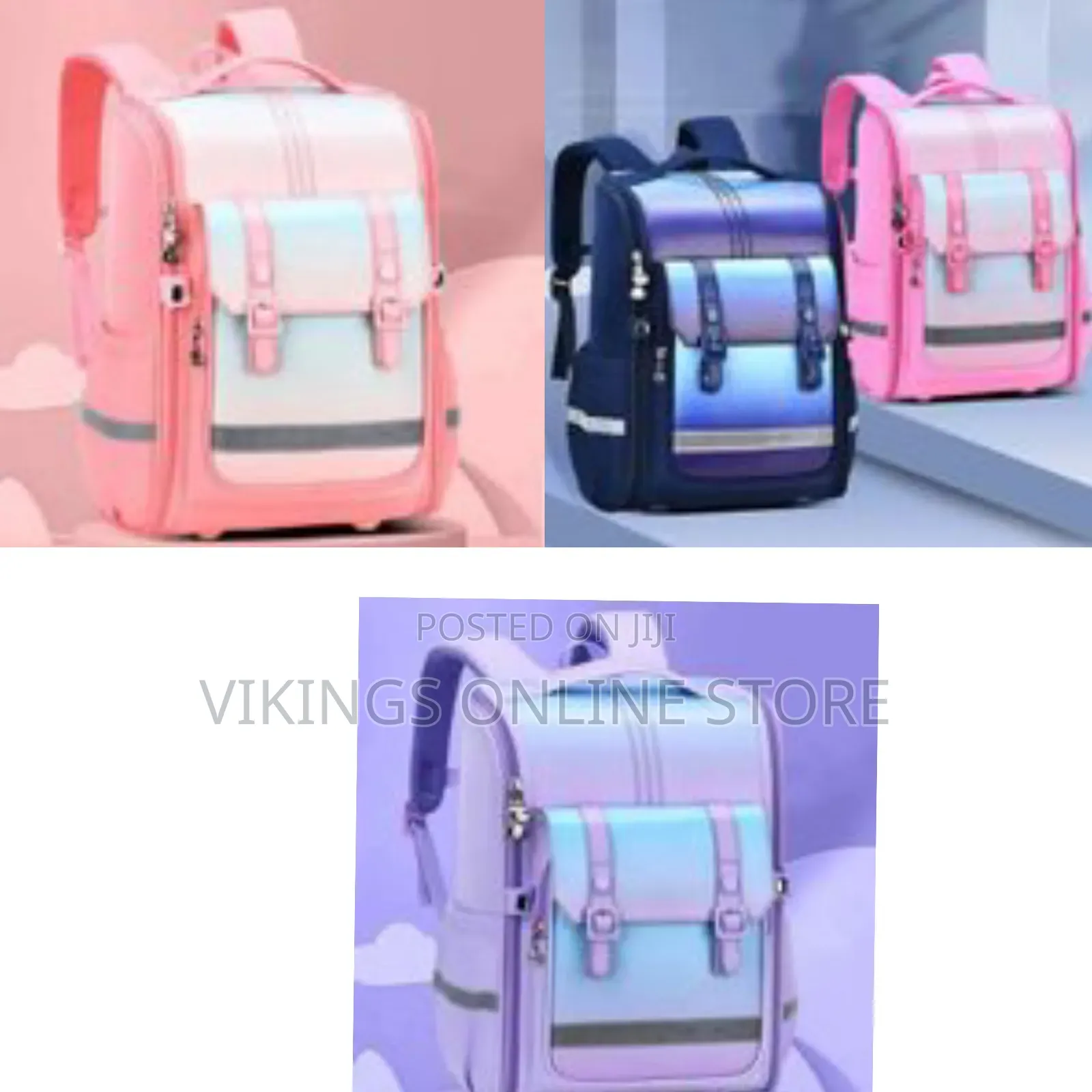 16 Inch Fashion School Bags Kids Backpack Many Pockets Waterproof