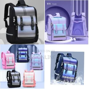 16 Inch Fashion School Bags Kids Backpack Many Pockets Waterproof