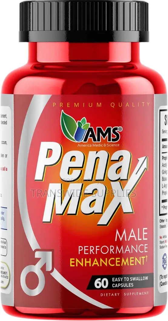 Ams Penamax 60caps – Advanced Male Vitality Performance Support