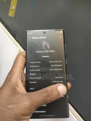Samsung Galaxy S22 Ultra 5G 256 GB Black
