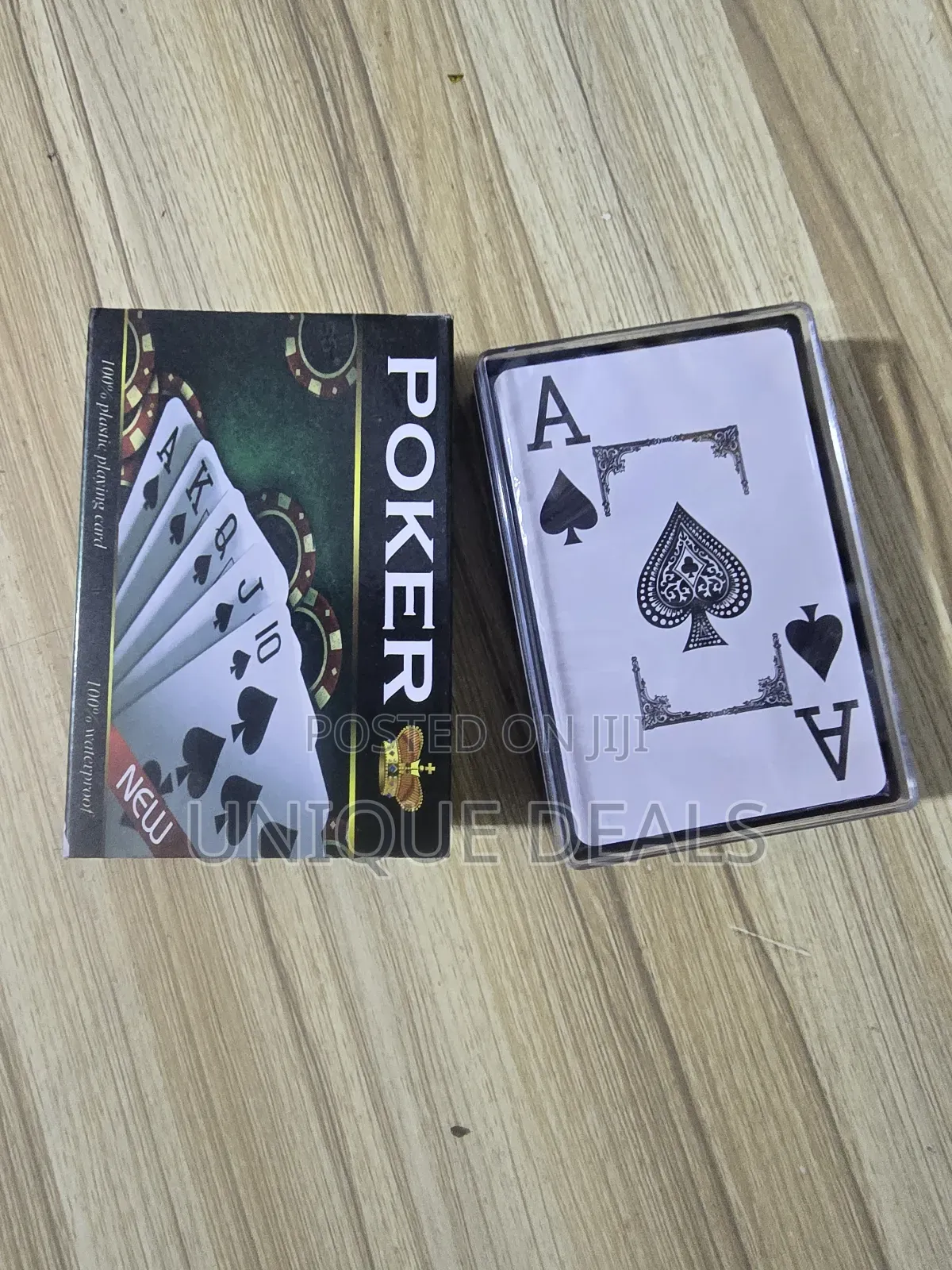Plastic Poker Play Cards
