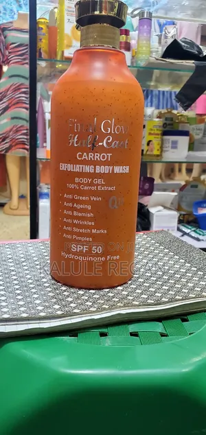 Half Cast Final Glow 100% Carrot Face and Body Cream Lotion