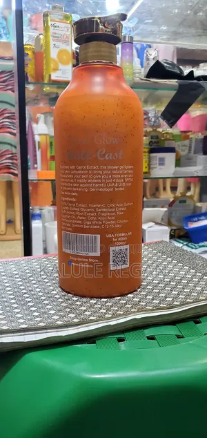 Half Cast Final Glow 100% Carrot Face and Body Cream Lotion