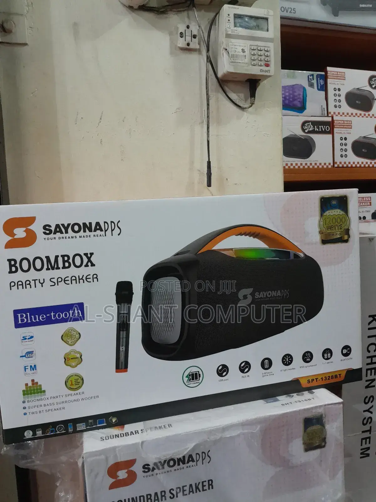 Sayona Boombox Party Speaker