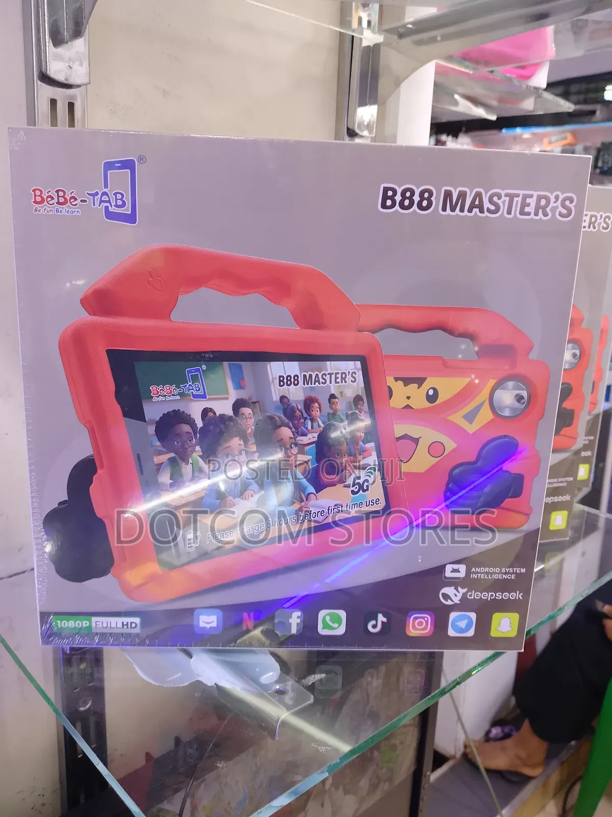New Bebe B88 Master 256 GB Red