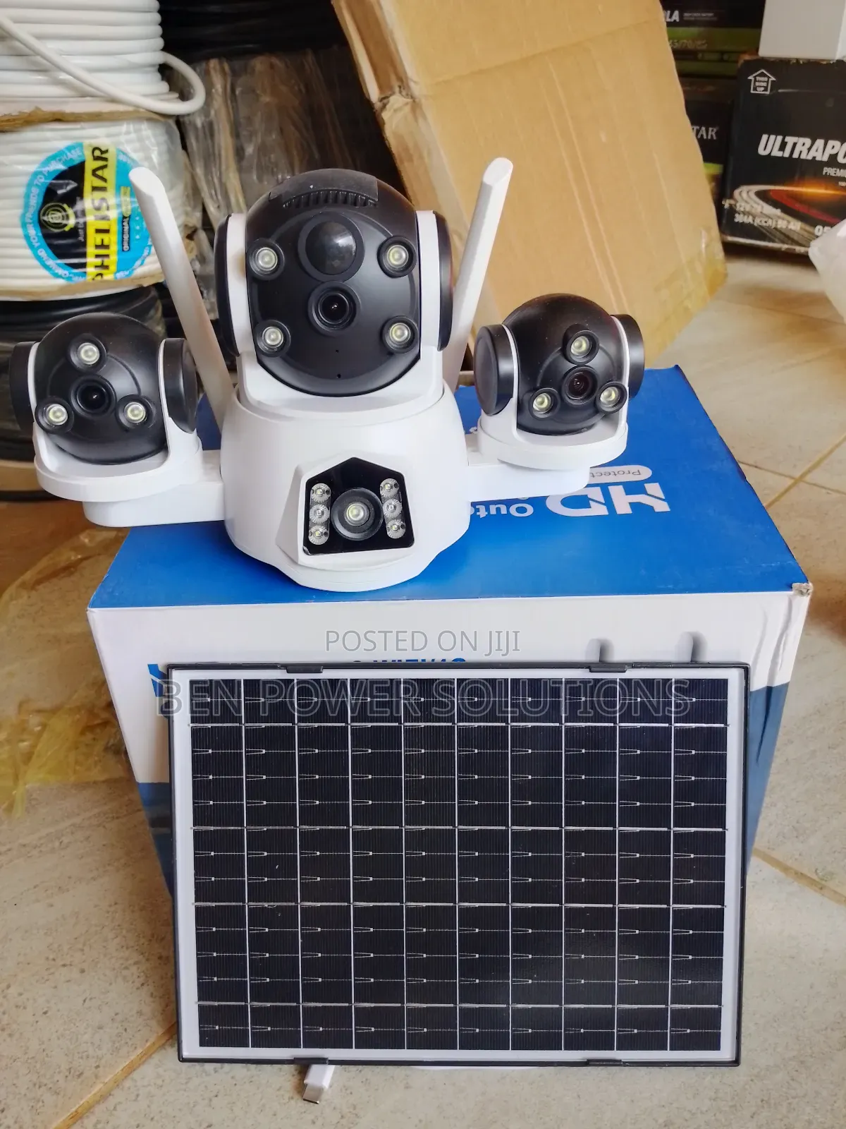 Solar Powered Smart Security Camera