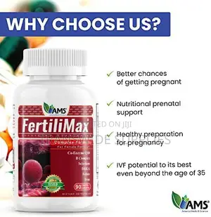 Ams Fertilimax Complex Formula - For Female Fertility 90caps