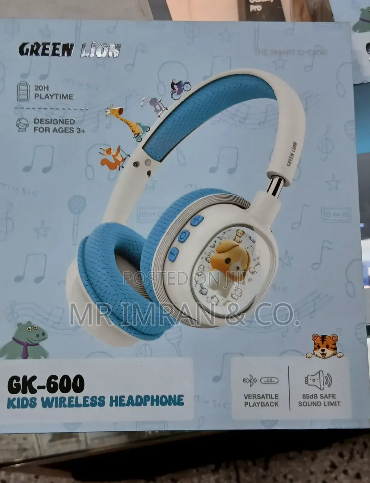 Green Lion Gk-600 Kids Wireless Headphone