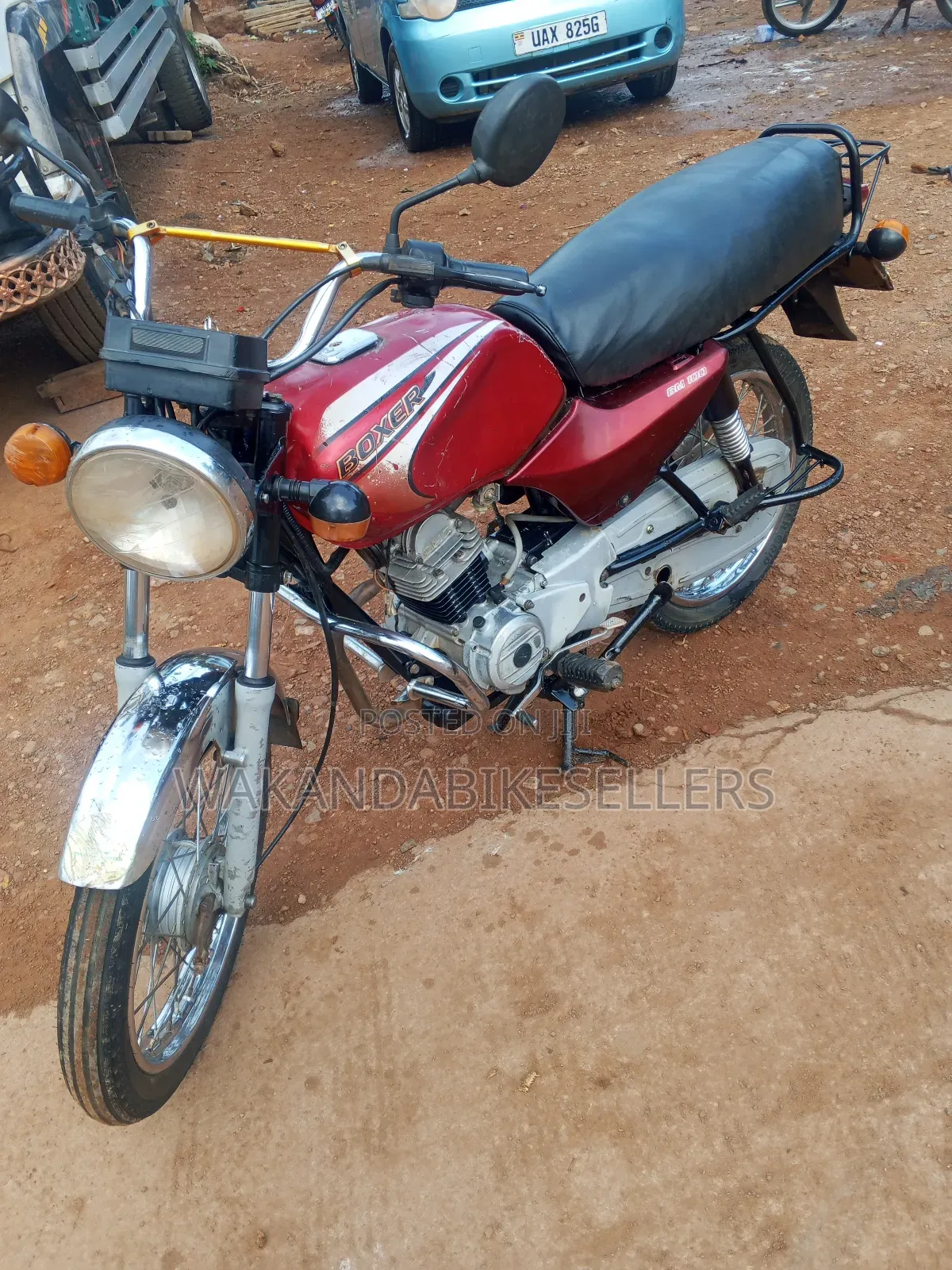 Bajaj Boxer 100 2018 Red