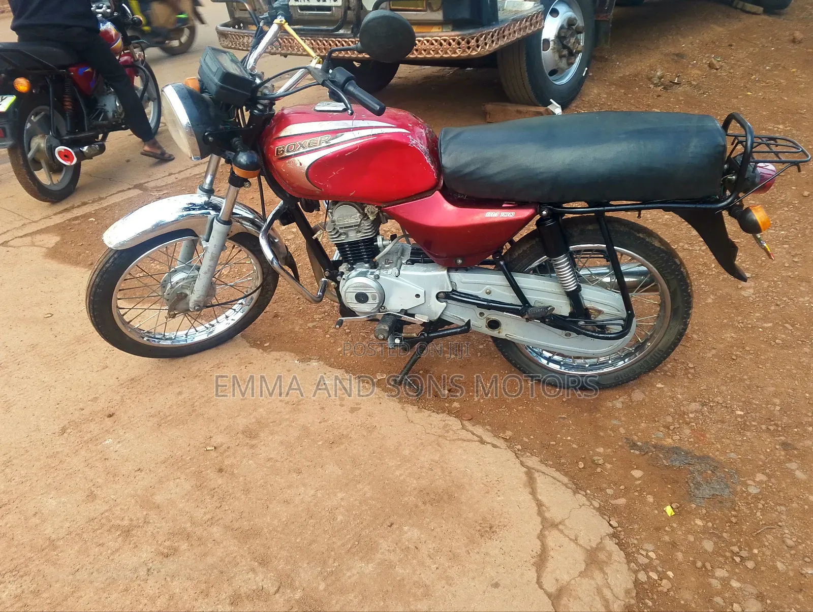 Bajaj Boxer 100 2019 Red