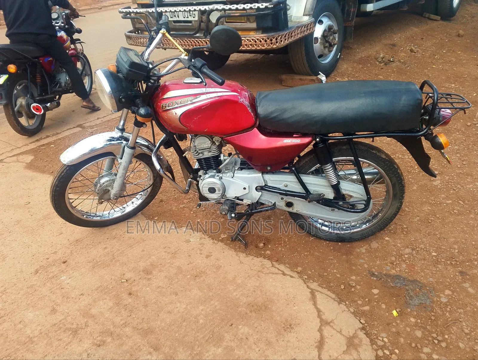 Bajaj Boxer 100 2019 Red