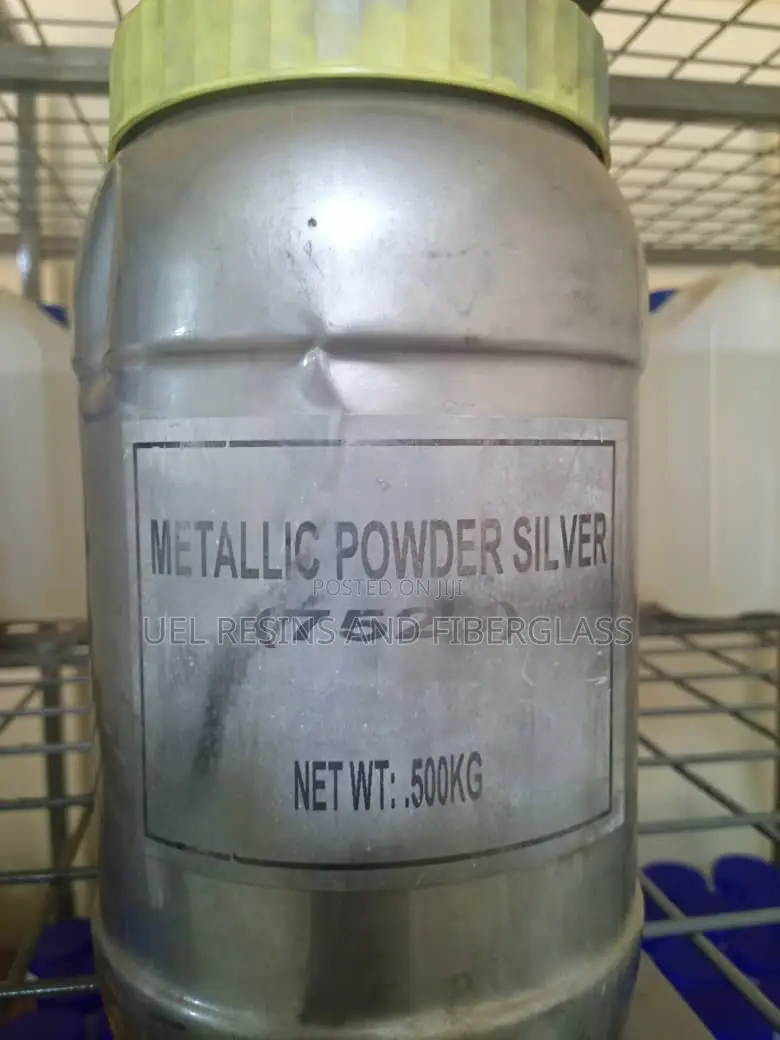 Silver Colour Pigment for Epoxy or Polyester Resin (0.5kg)
