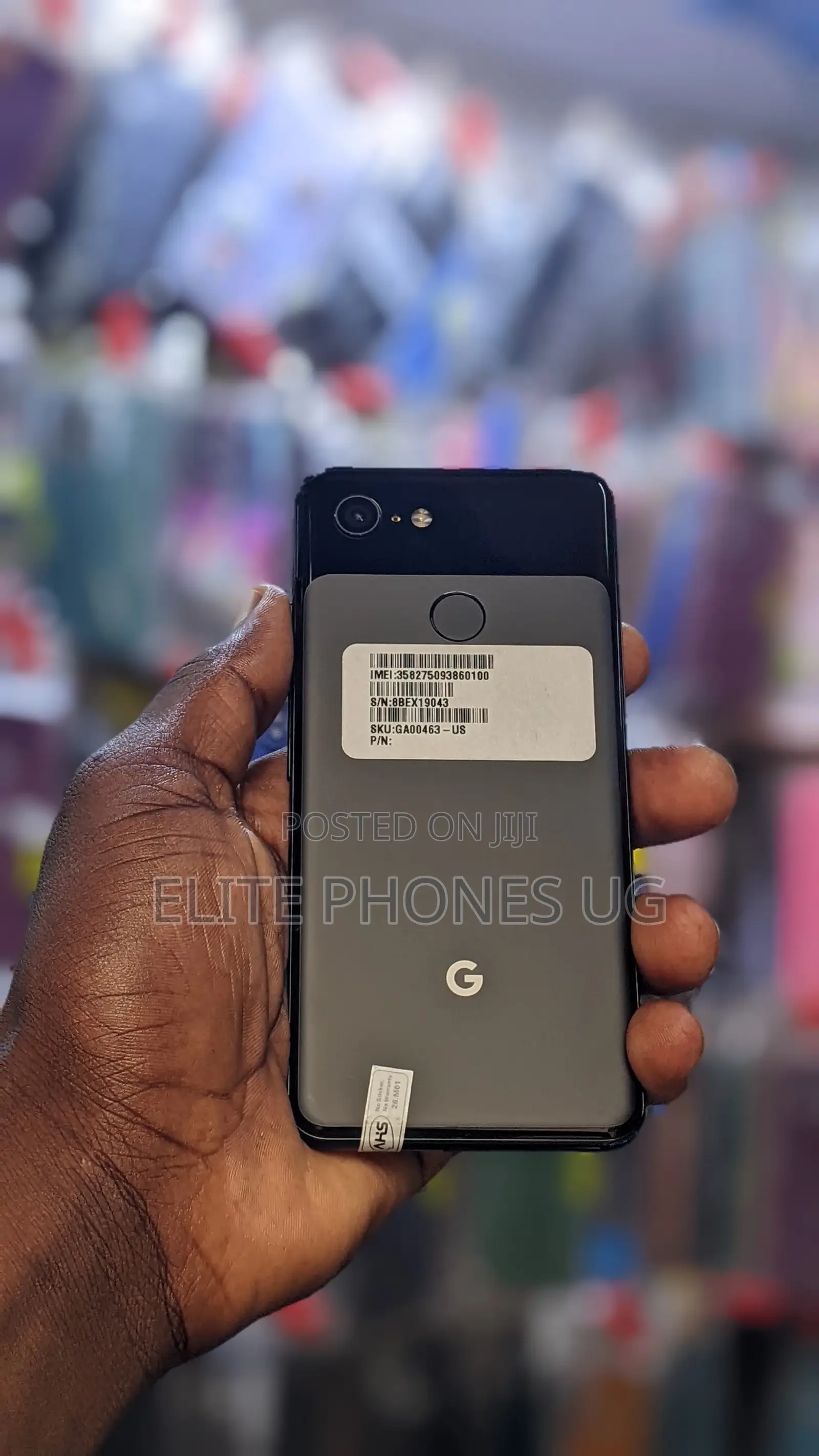 Google Pixel 3 64 GB Black