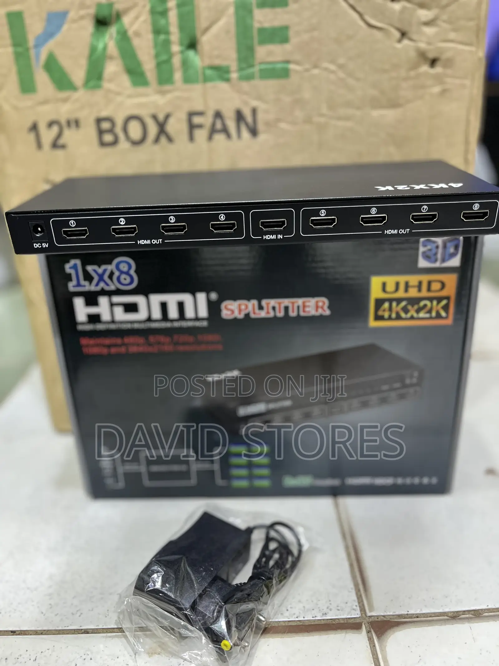 8-Way Hdmi Splitter – One Input to Eight Outputs
