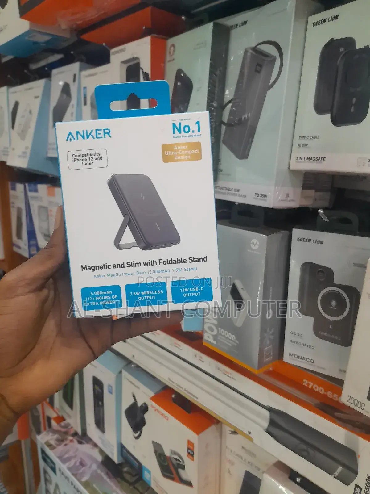 Anker Magnetic and Slim Powerbank With a Stand/5000mah Powerbank